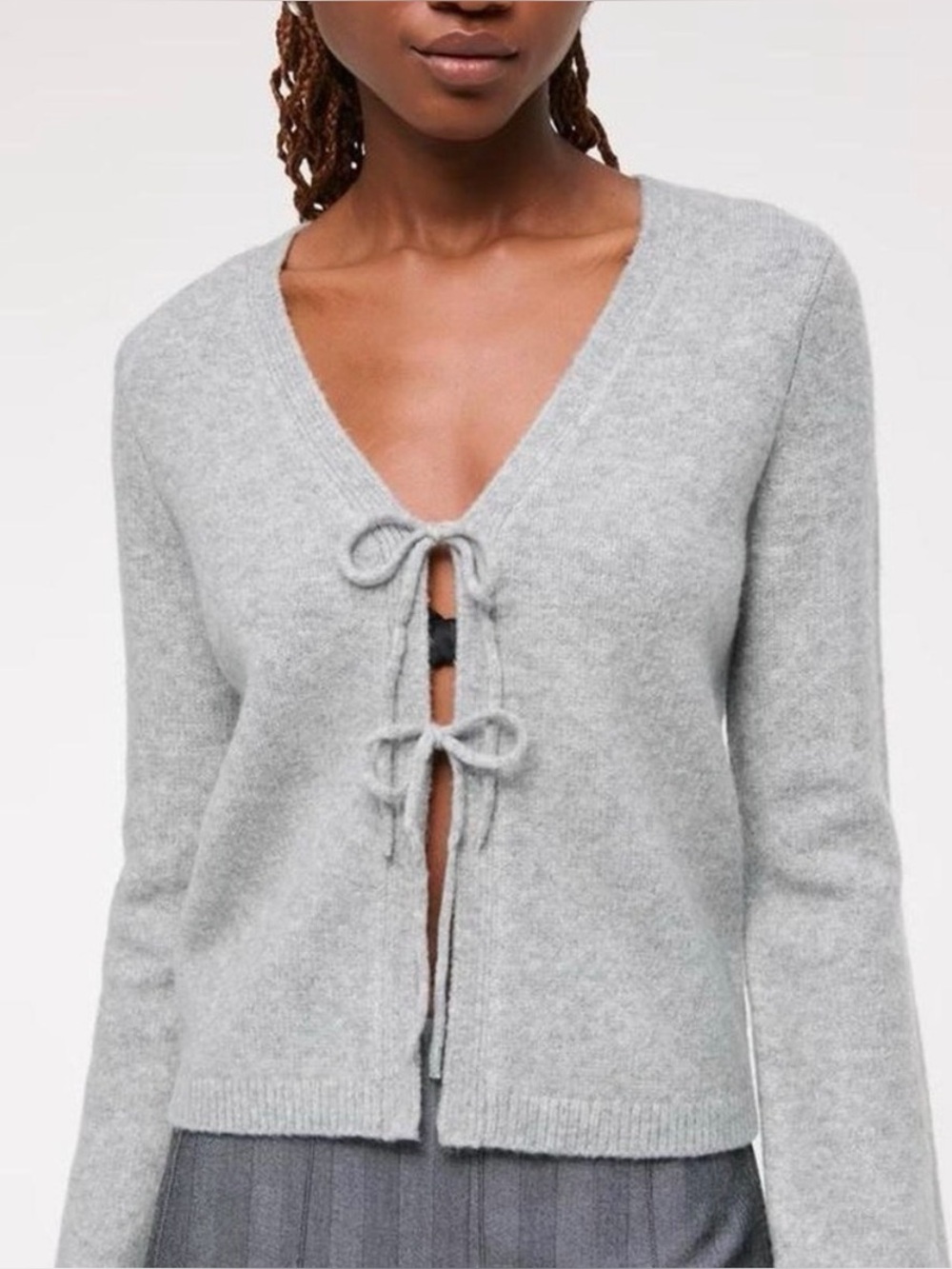 Abercrombie Tie Front Cardigan - Worn Once